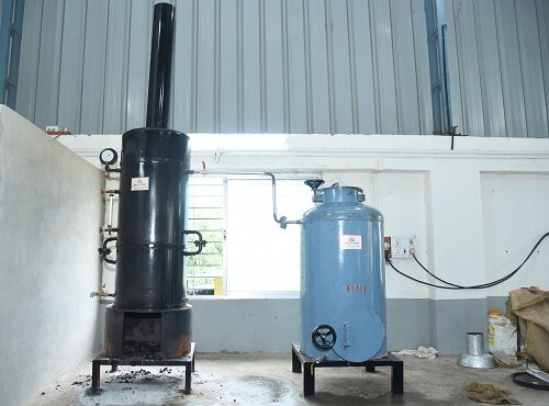 cashew boiler machine
